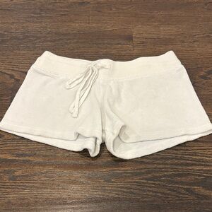 Hard Tail Junior Girl’s White Drawstring Shorts Size Medium